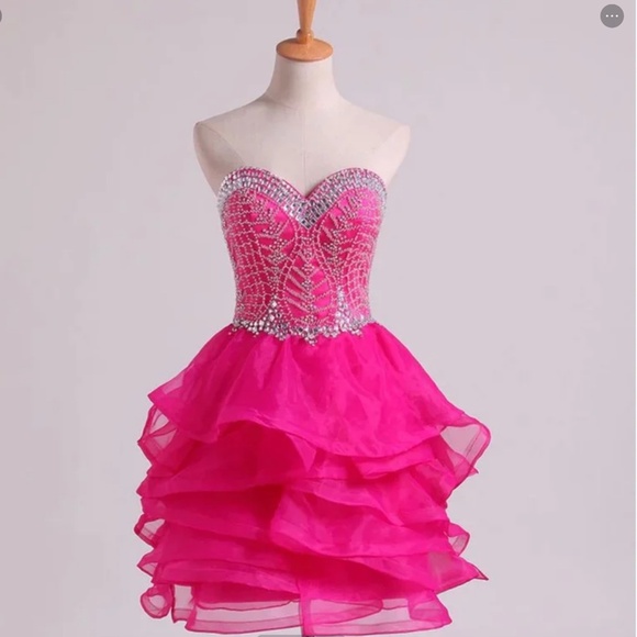 Dresses & Skirts - New Terani Couture Pink Prom Dress
